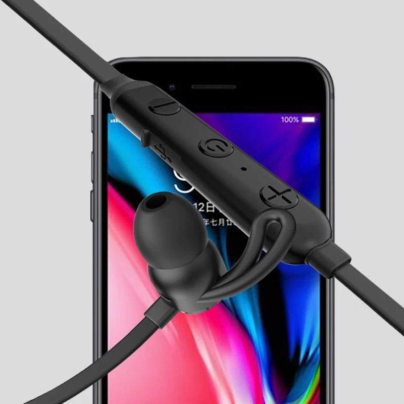 PLUFY Bluetooth наушники Беспроводной спортивные Магнитная музыке стерео Bluedio Auriculares