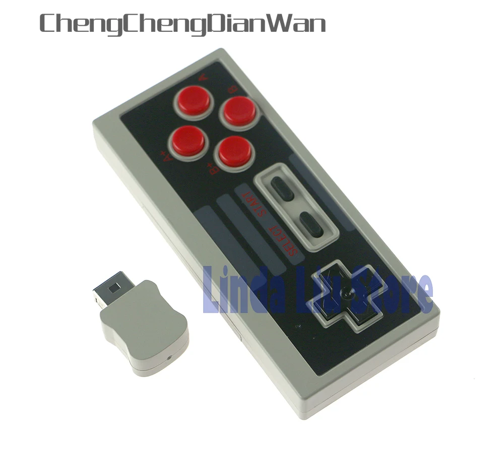 10 шт. беспроводной игровой контроллер chengdianwan с USB разъемом геймпад для NES Mini Classic