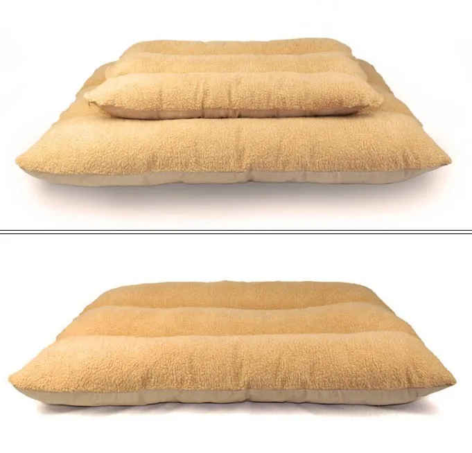 Роскошная кровать для больших собак Съемная моющаяся из берберского флиса 100%