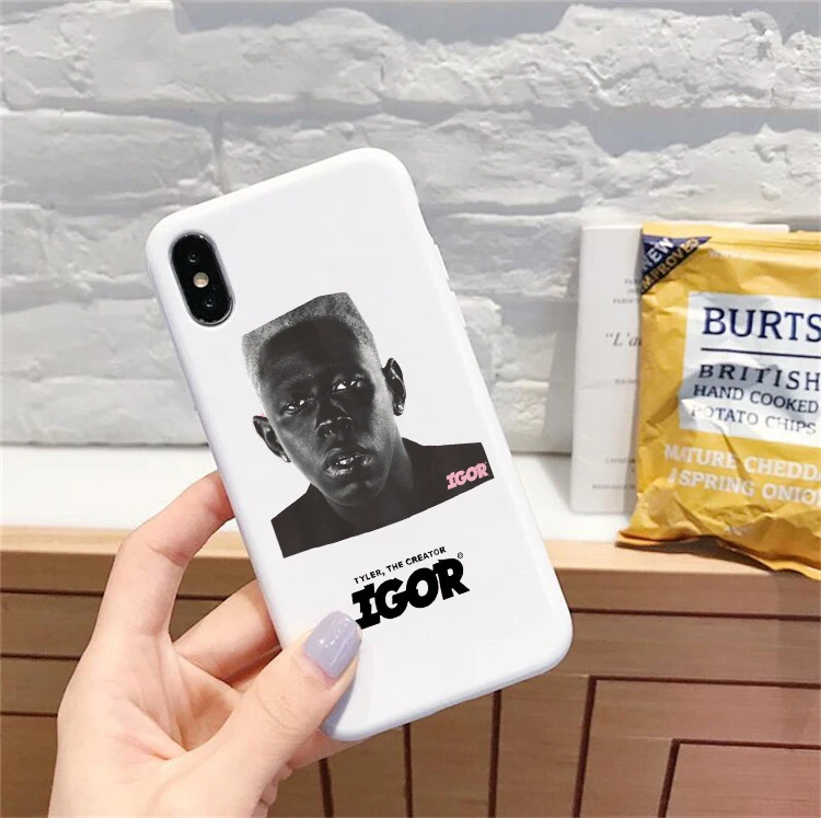 Tyler, The Creator- IGOR Colored soft silicone phone case for iphone 6 6s 6plus 7 7plus 8 8plus XR XS XSMAX 11 pro