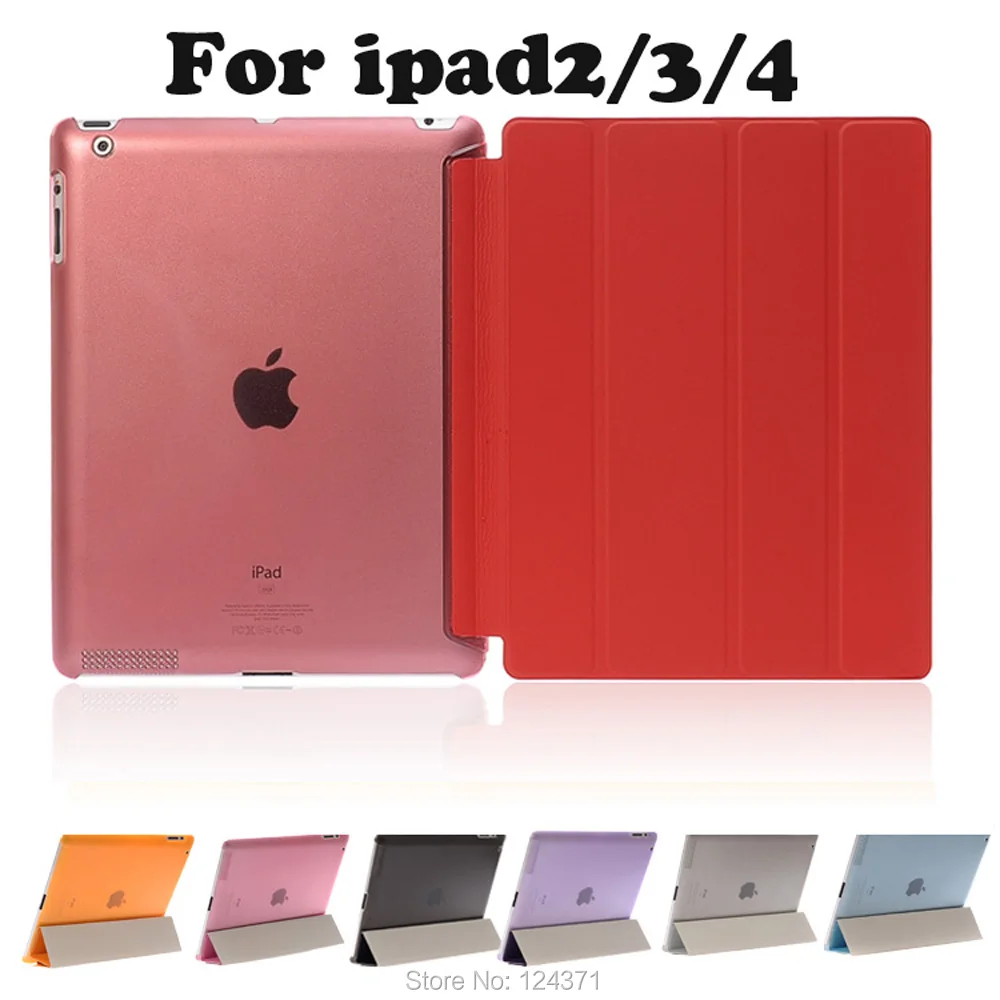 Для apple ipad 2 3 4 9,7 дюймов Чехол кожаный флип-чехол на магните для нового ipad 3 ipad 4 PU смарт-подставка держатель чехол+ экранная пленка