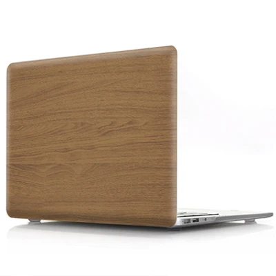 Wood grain Чехол для ноутбука Macbook Air retina 11 12 Pro 13 15 Touch Bar A1706 A1989 A1707 пластиковый чехол для ноутбука+ чехол для клавиатуры - Цвет: Wood grain