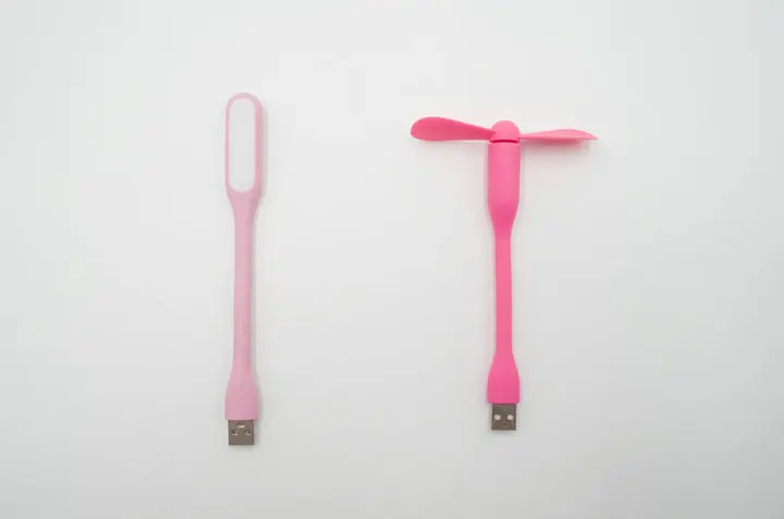 pink Маленький мини-вентилятор с USB портом креативный охладитель воздуха Портативный вентилятор гибкий USB LED свет для телефона настольный компьютер летний гаджет хорошего качества - Цвет: pink
