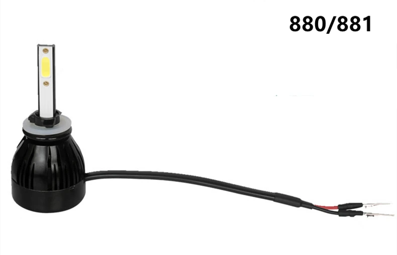 YHKOMS D1S D2S D3S D4S светодиодный H4 авто светодиодный светильник H8 H11 9005 HB3 9006 HB4 H1 H3 880 881 H27 Автомобильные фары Canbus светодиодный фар 6000K