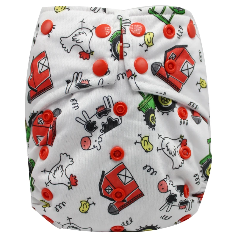 

Newest Pattern Cloth Baby Nappies Reusable Washable Cloth Baby Diapers