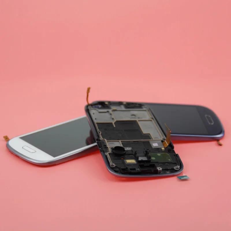 Для samsung i8190 GT-i8190 i8195 i8200 Galaxy S3 мини ЖК-дисплей Дисплей + Сенсорный экран дигитайзер
