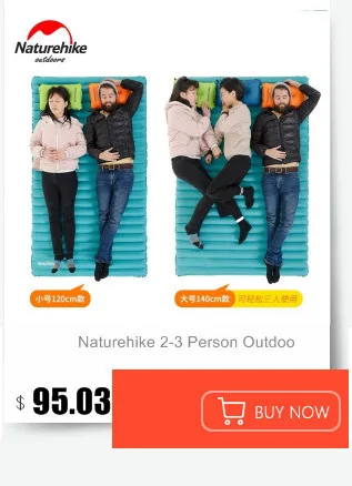 Naturehike распродажа цена большая скидка открытый сверхлегкий надувной походный коврик водонепроницаемый коврик для пикника складной коврик