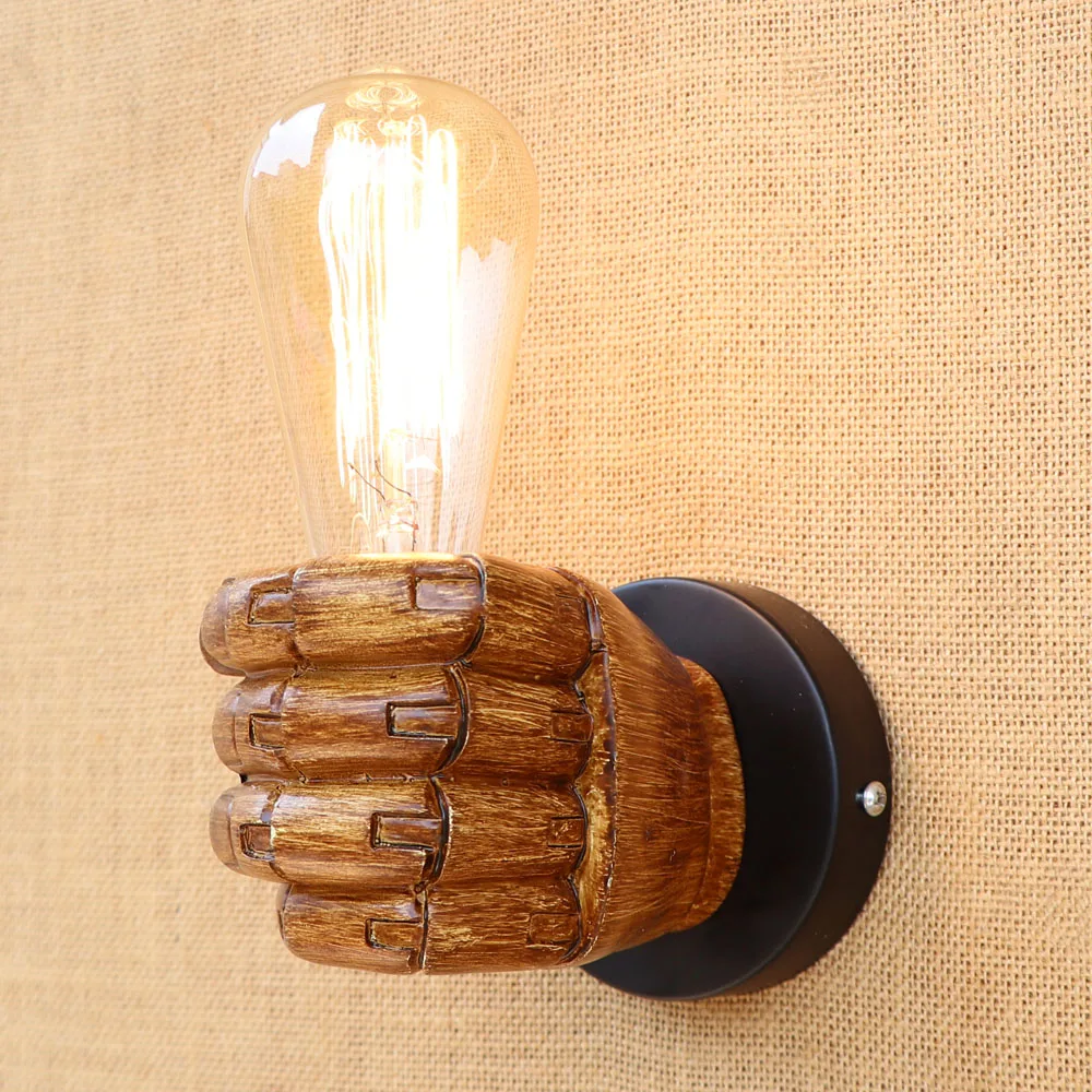 Современный потолочный светильник в стиле лофт индастриал полимерный настенный