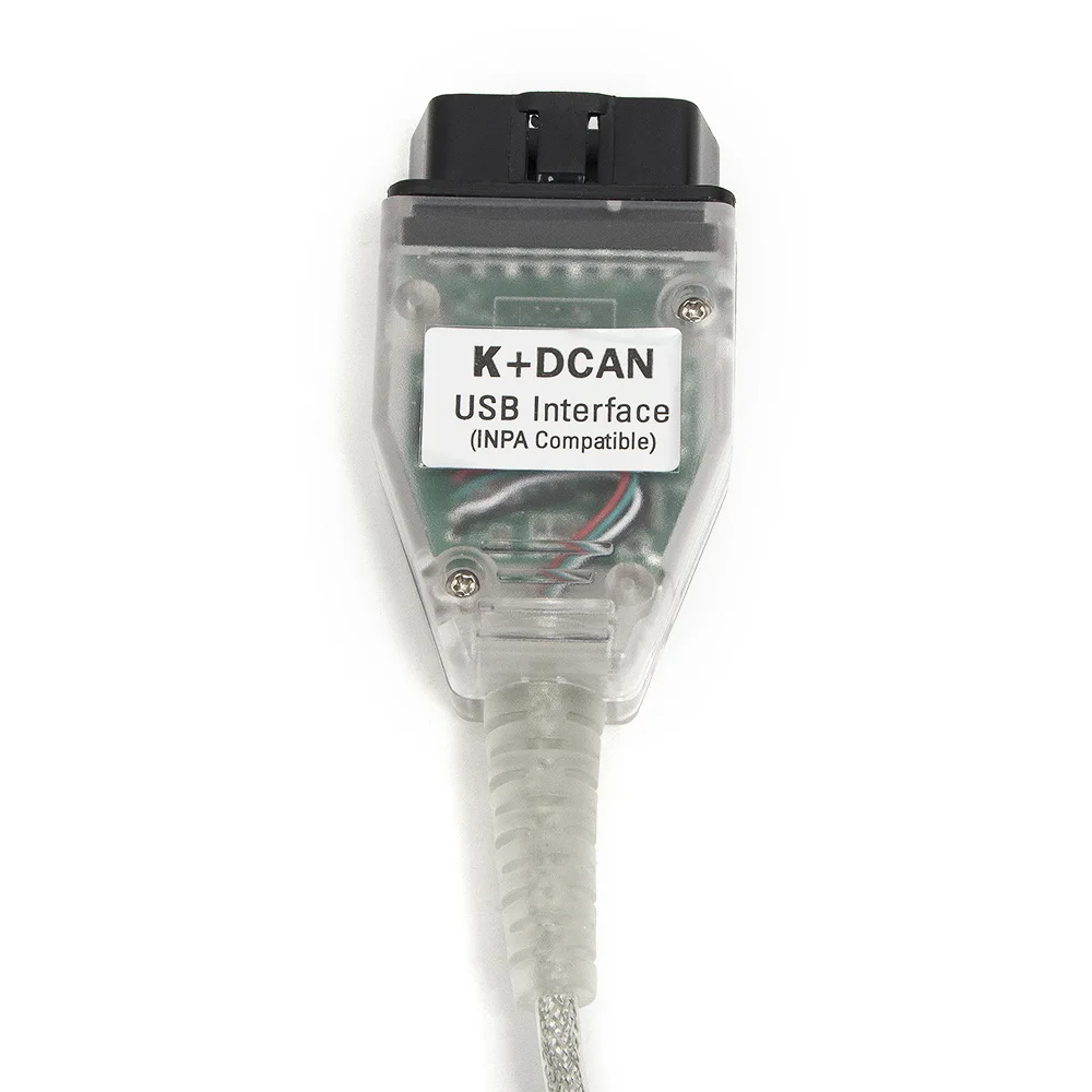 Протокол для интерфейса bmw USB OBD2 INPA Ediabas K + D CAN и 20 контактный к 16pin OBD 2 кабель