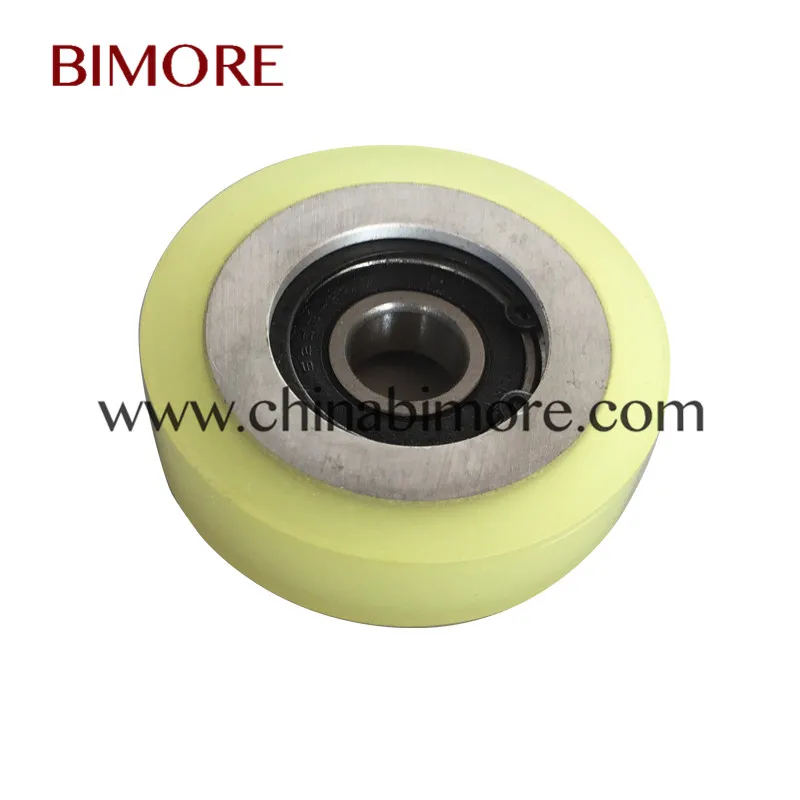 Эскалатора шаг ролик алюминиевый S650C003 OD76mm Thickness22mm Bearing6203 2RS|Передаточные ремни| |