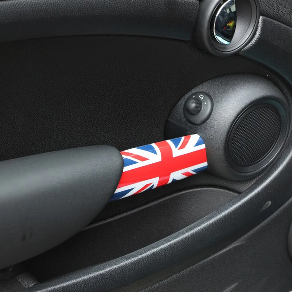 2pcs/set Car Interior Door Handle Knob Cover Sticker Protection for Mini Cooper JCW R55 Clubman R56 R57 R58 R59 Accessories | Автомобили и
