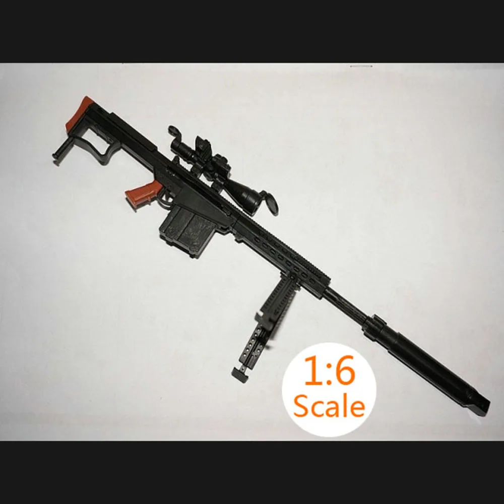 1:6 1/6 масштаб 12 дюймов фигурки M82A1 винтовка пистолет Модель для 1/100 MG Bandai Gundam модель