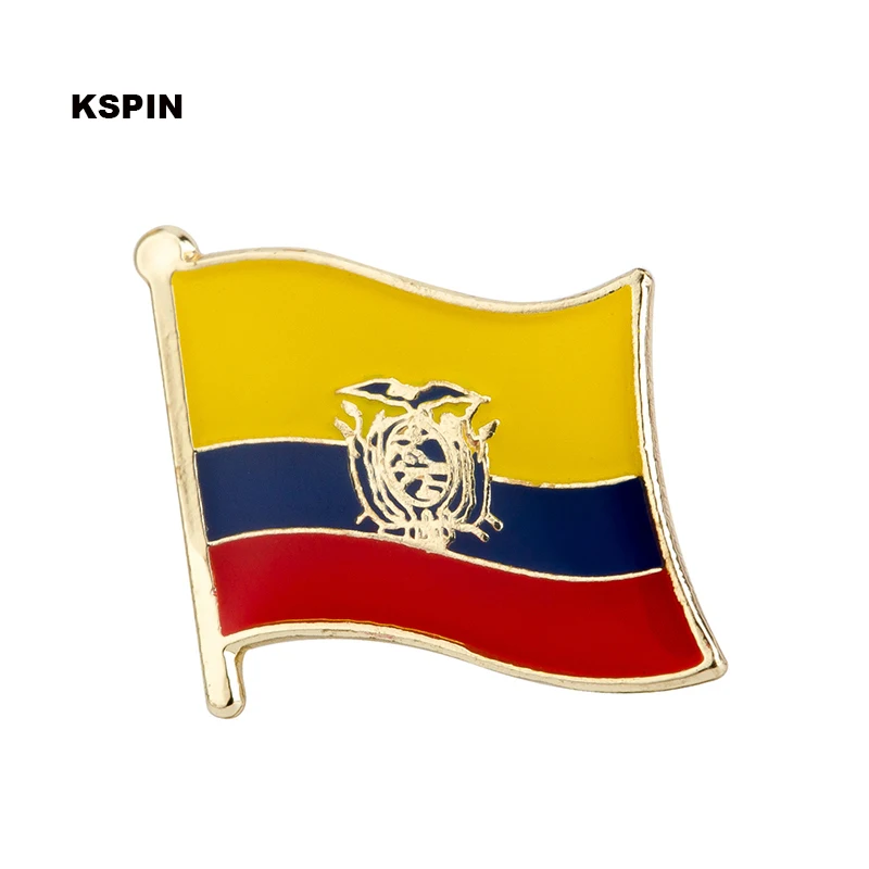 

Ecuador flag pin lapel pin badge Brooch Icons 1PC KS-0055