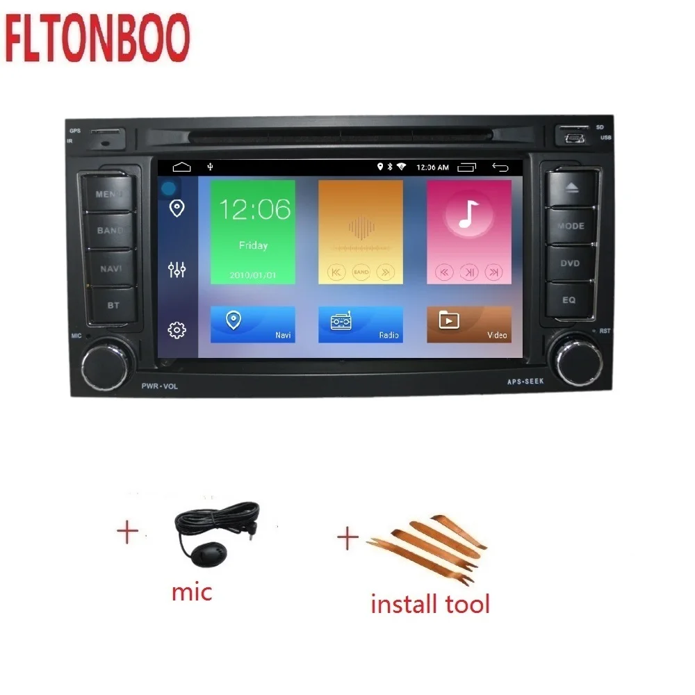 7 &quotAndroid 9 автомобильный радиоприемник с навигацией GPS dvd-плеер для VW touareg bluetooth