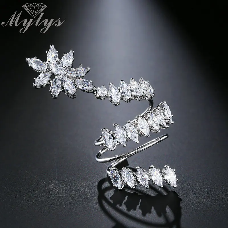 Mytys Регулируемые кольца на палец свободного размера для женщин креативное кольцо