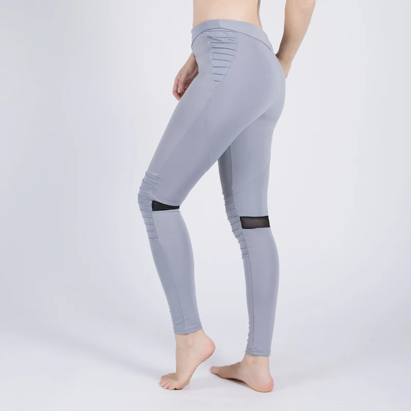 Высокая талия Леггинсы женские спортивные сексуальные хип пуш ап штаны с