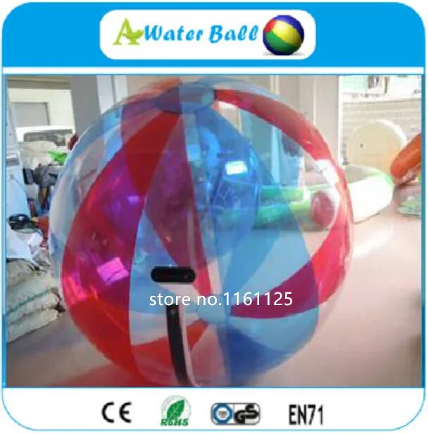 red and blue Китайский дизайн водяных шаров, супер качество надувной воды - Цвет: red and blue