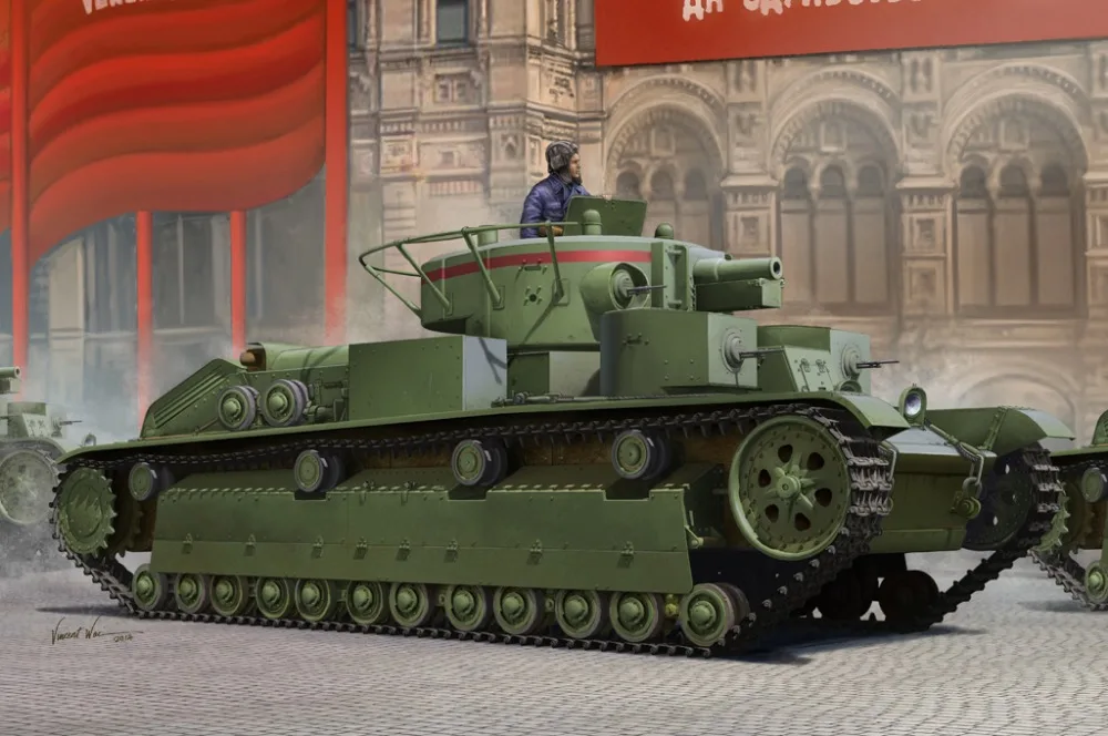 Модель модель от Hobby Boss 1/35 военные модели #83851 советская среднего размера (ранняя)