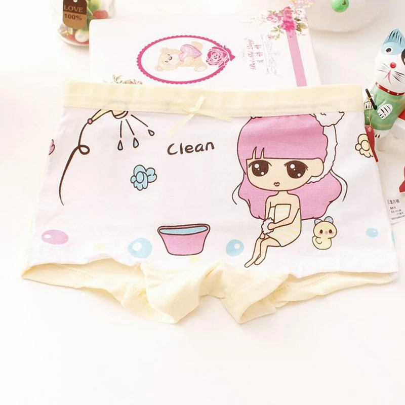 3 шт./партия хлопковое детское нижнее белье с героями мультфильмов для девочек