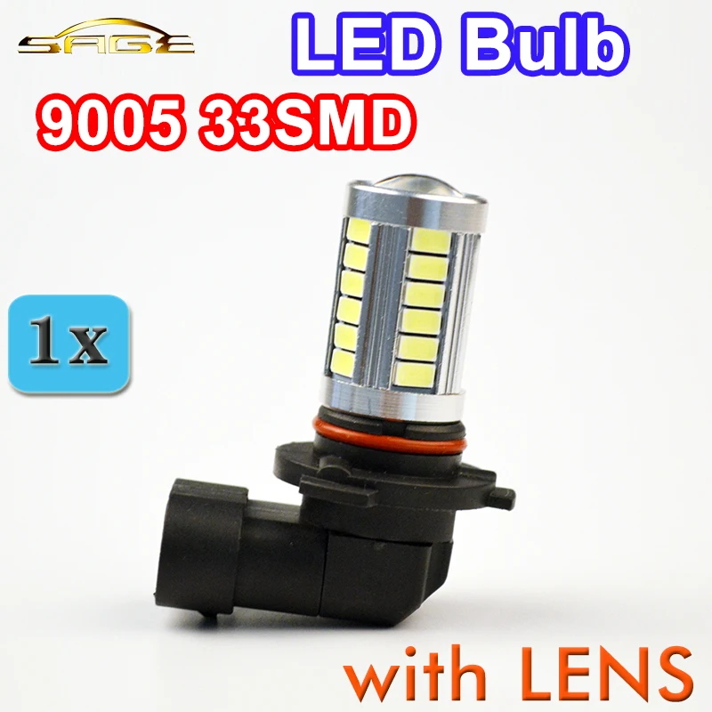 Flytop супер белая H4 H7 H8 H11 9005 9006 1156 1157 33SMD светодиодная Автомобильная