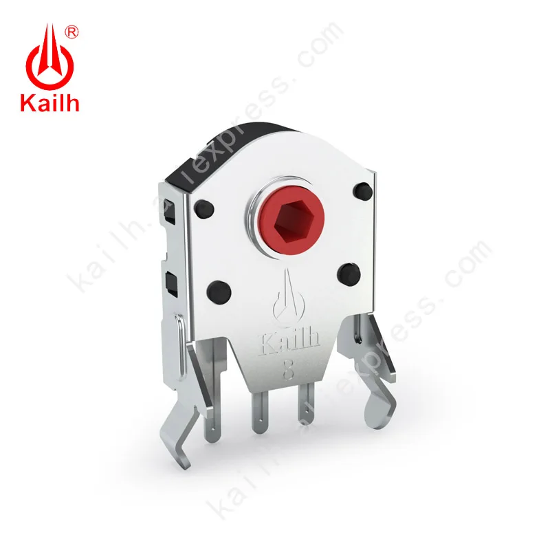 Kailh5/7/8/9/10/11/12mm Rotary Mouse Scroll Wheel Encoder with 1.74 mm hole mark,20-40g force for PC Mouse
