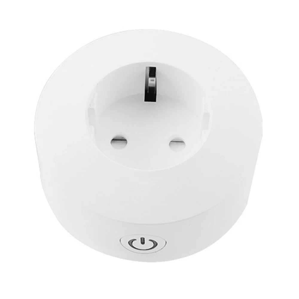 1pcs 1/2/3 шт Smart Plug Wi-Fi умная розетка Мощность монитор ЕС 3 pin Франции Польша розетка работает с Google домашний мини-Alexa IFTTT - Цвет: 1pcs