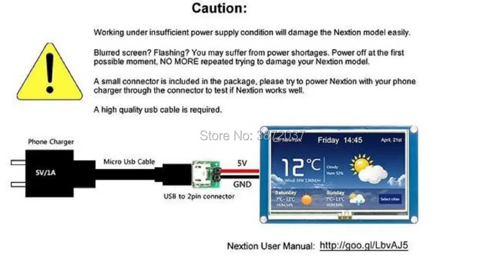 Nextion Enhanced 4," NX4827K043 480x272 резистивный сенсорный экран hmi UART модуль дисплея черный чехол для Arduino Raspberry Pi