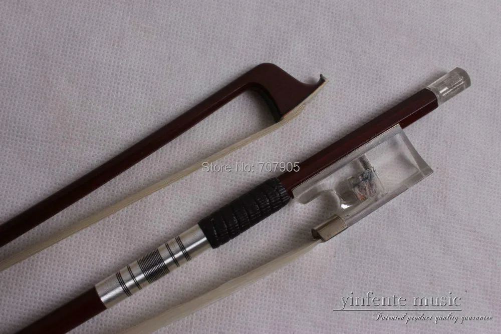 

1 Violin Bow High quality Crystal fro g