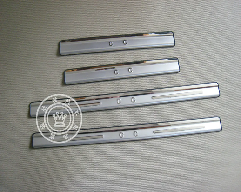 Высококачественная накладка из нержавеющей стали/Защитная Наклейка на порог