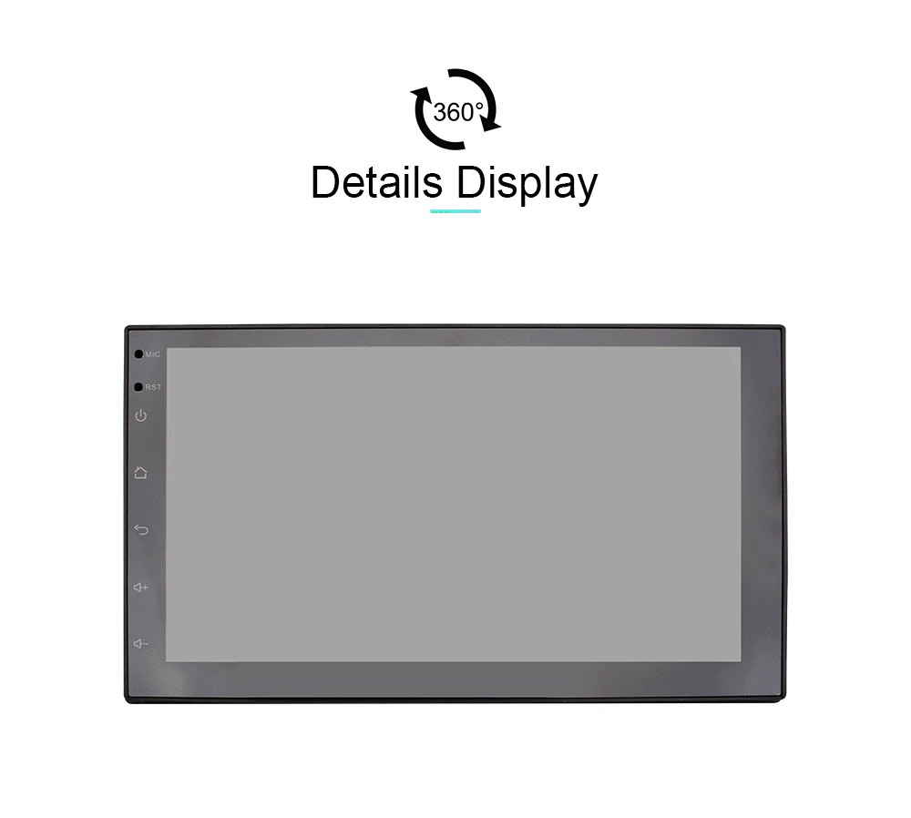 2 din car Android 8,1 Оперативная память 2G Встроенная память 32G gps навигации Bluetooth для Nissan VW Toyota WiFi мульти-медиа-7 дюймов Автомобильный Радио плеер