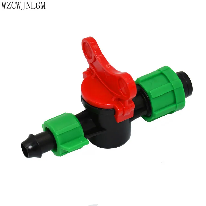 Орошение пластиковый фитинг шланг вкл/выкл клапан садовые поливочные
