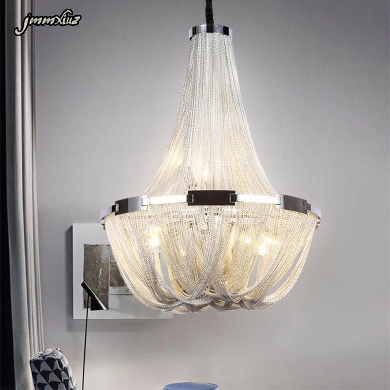 

jmmxiuz 2017 New design LED aluminum chandeliers luxury light Dia 800mm