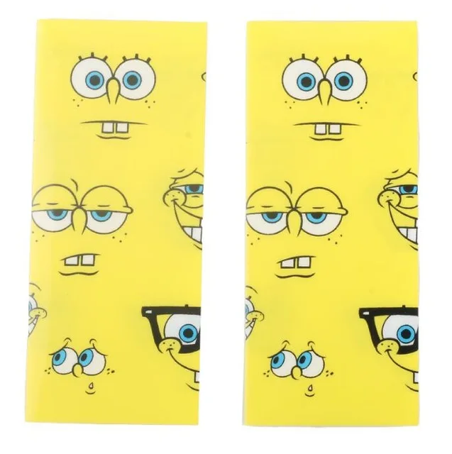 Spongebob 18650 наклейка на батарею 20 шт./упак. A-touch цветная пленка на 18650 аккумулятор защитная оболочка ПВХ термоусадочная трубка для Vape - Цвет: Spongebob