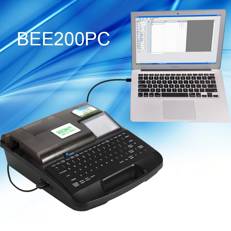 BEE200PC кабель ID принтер Электрический провод маркер трубка печатная машина|marker