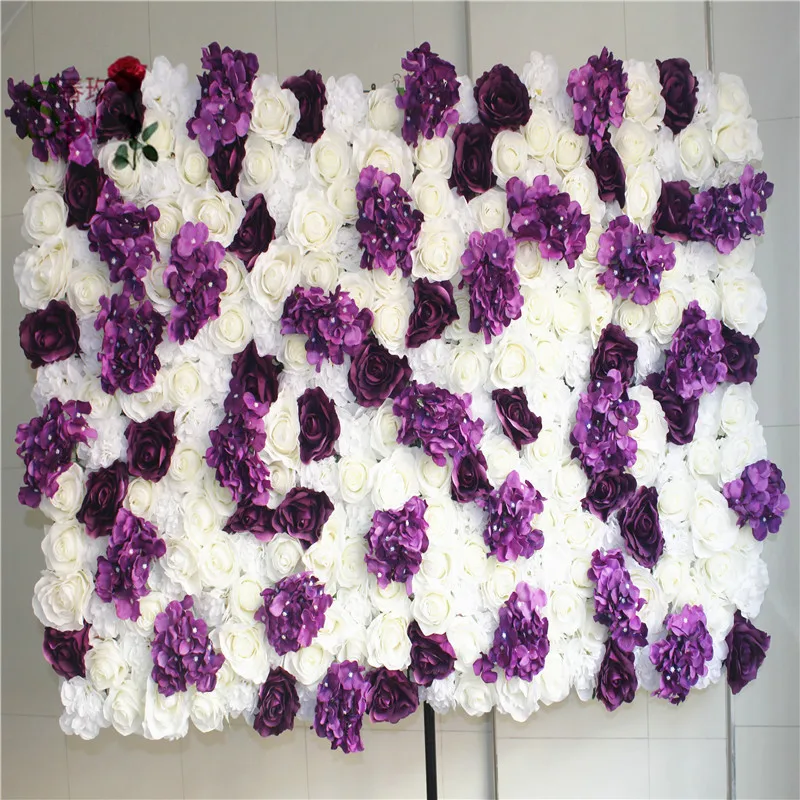 

SPR Free Shipping-10pcs/lot Artificial wedding rose flower wall background arrangement best wedding decoration ever