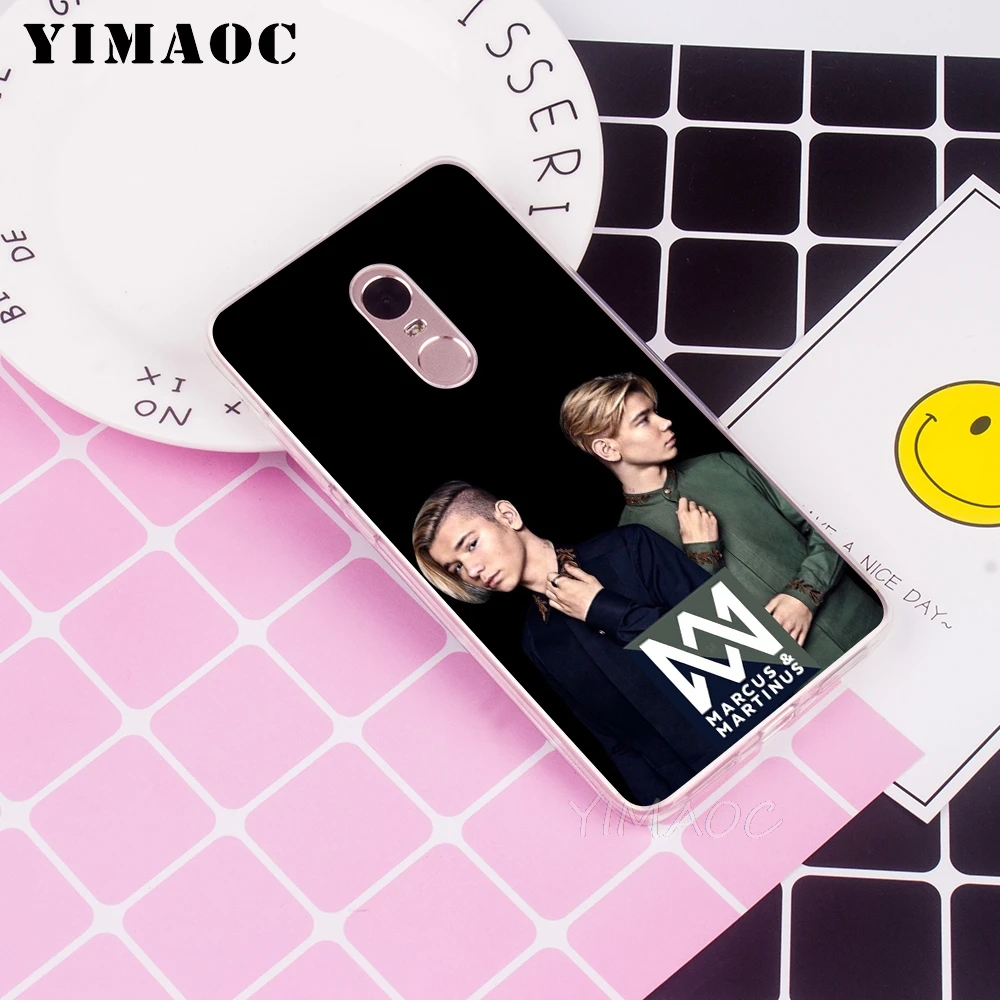 YIMAOC Marcus&ampMartinus brothers Case for Xiaomi Redmi 6 4X 5A 4A S2 Note 4 5 Pro Plus Mi 8 9SE A2 A1 MiX 2S MAX 3 |