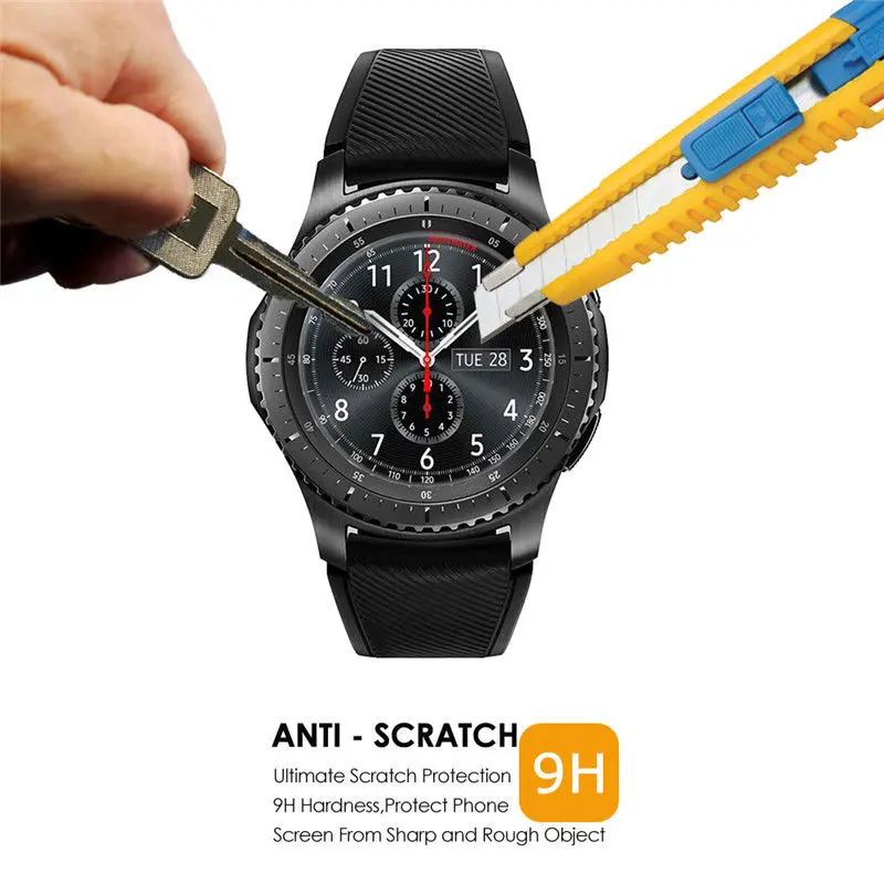 Закаленное стекло Ultra Cltra 9H для Samsung Gear S2 Frontier 2 шт.|Защитные стёкла и плёнки