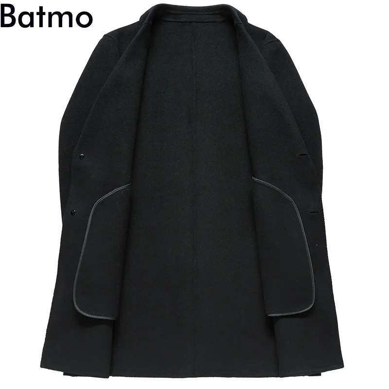 BATMO 2018 Новое поступление Зимний высококачественный двухсторонний шерстяной