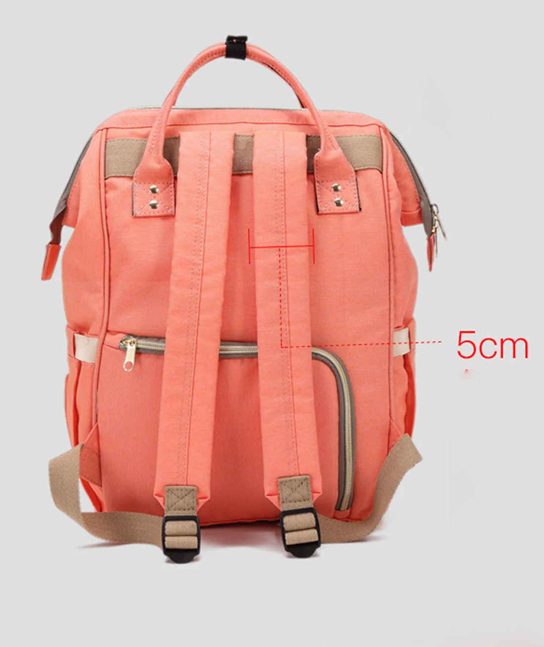 Вместительный рюкзак для мам GAORUI модная Водонепроницаемая Холщовая