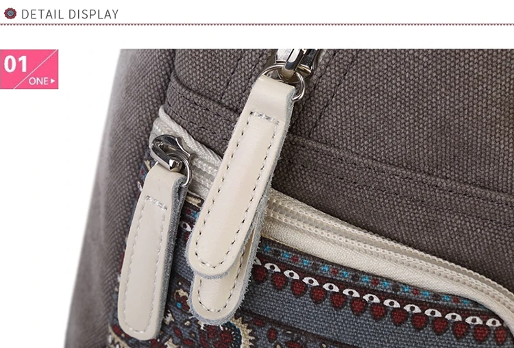 Canvasartisan Одежда высшего качества Для женщин canvans рюкзак сумка женская Ретро цветочные Стиль для отдыха большой Ёмкость путешествия ноутбук Рюкзаки