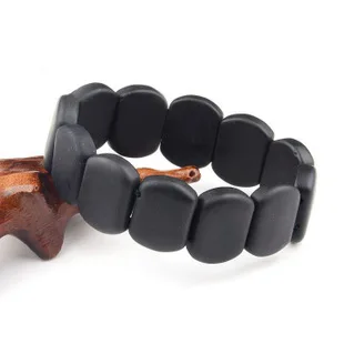 100% настоящие натуральные бианши бьянши Banichi черные браслеты для здоровья черный