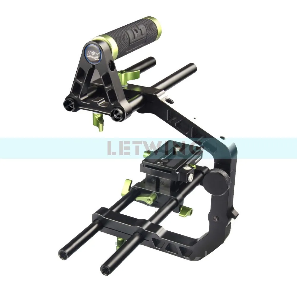 Держатель для цифровой зеркальной камеры LanParte ручка с 15 мм стержнями системы