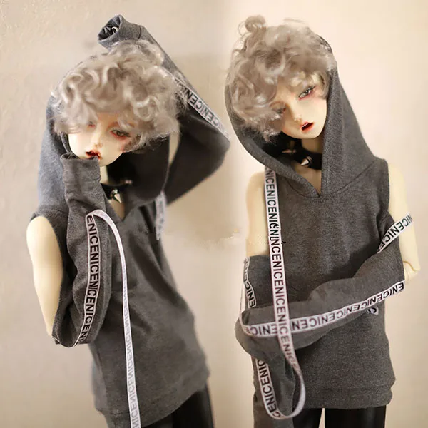 1/3 1/4 Кукольное пальто без бретелек лента с капюшоном для BJD SD аксессуары кукол