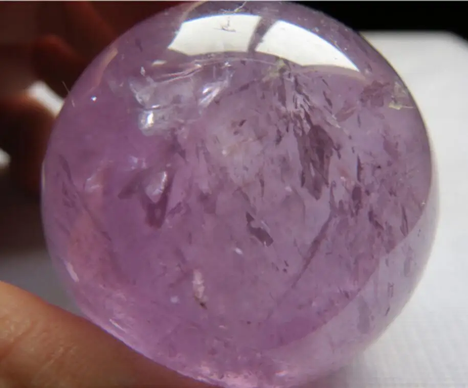 48 мм натуральный аметист Радужный кварц хрустальный шар | Дом и сад