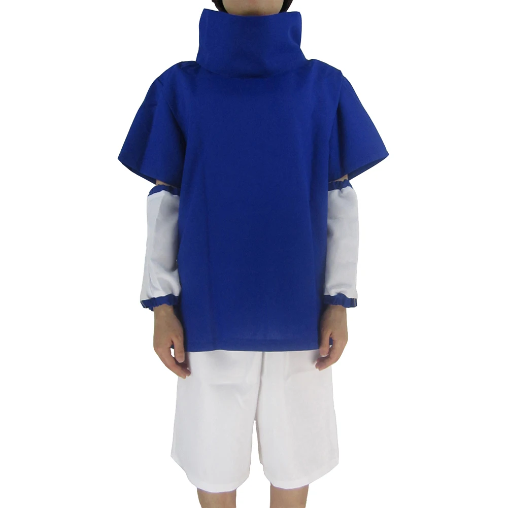 Brdwn унисекс косплей костюм Sasuke Uchiha 1 го/2 го поколения (футболка + брюки