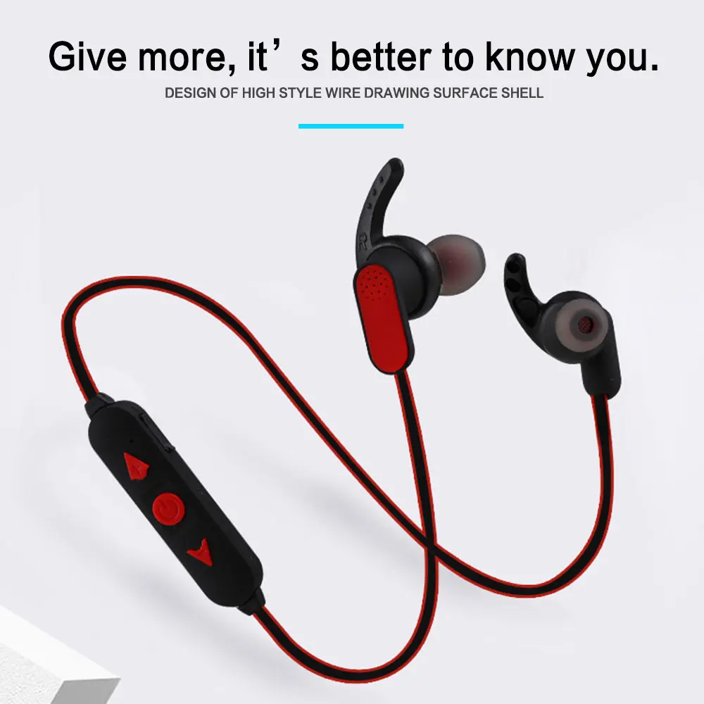 

Магнитные Bluetooth 4,2 наушники, гарнитура, спортивные водонепроницаемые беспроводные Bluetooth наушники с микрофоном для iPhone, Samsung, Xiaomi