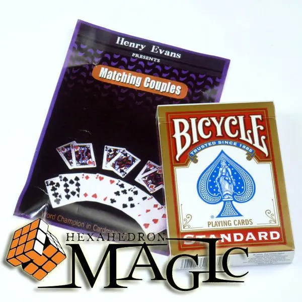 

Matching Couples by Henry Evans /close-up CARD magic trick / wholesale