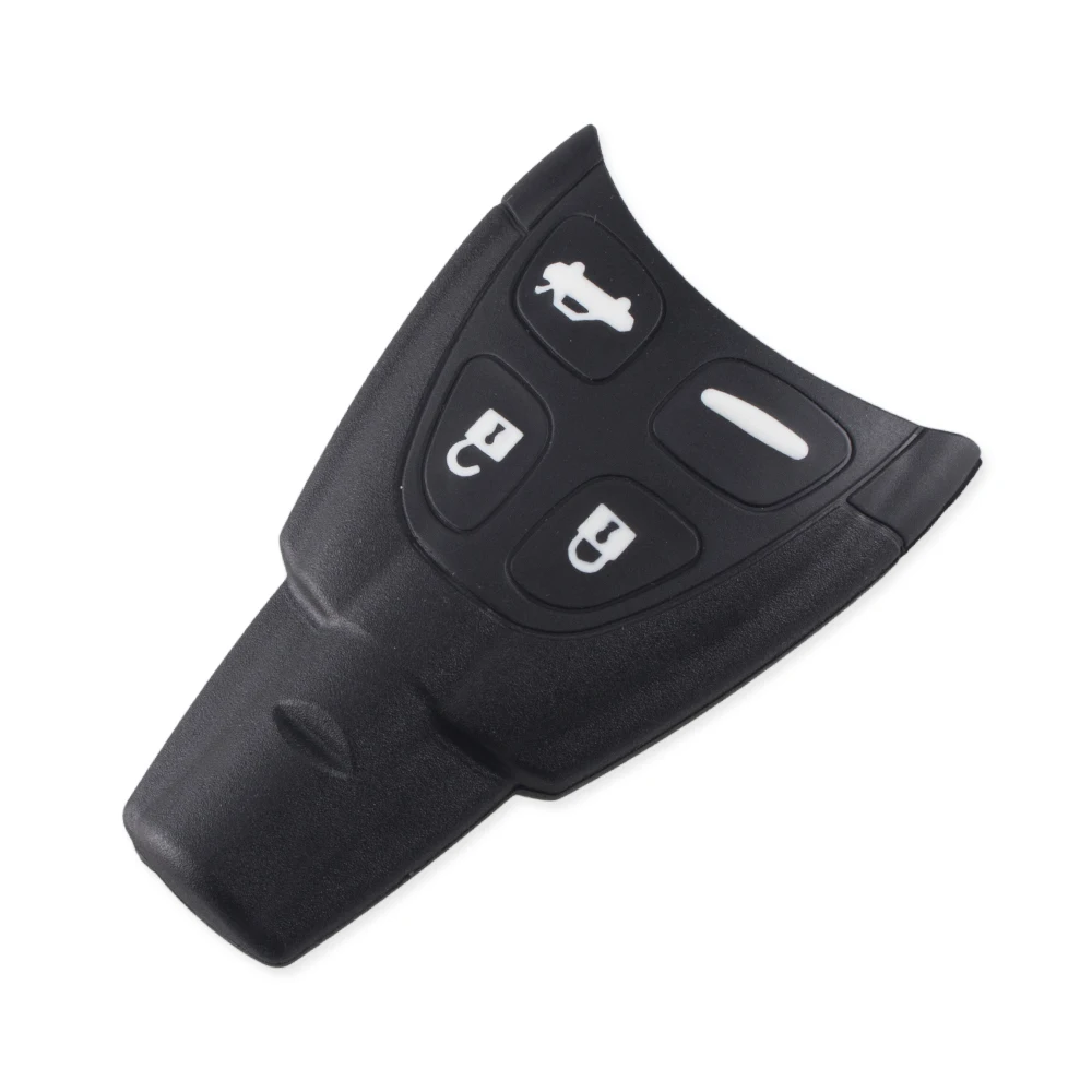 DANDKEY 4 кнопочный ключ автомобиля корпус Fob для SAAB 93 95 9-3 9-5 WF 4 мягкие кнопки сменный без ключа
