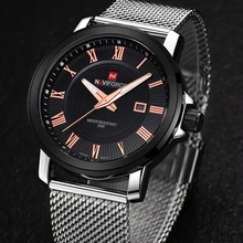 Мужские часы naviforce лучший бренд класса люкс Повседневное