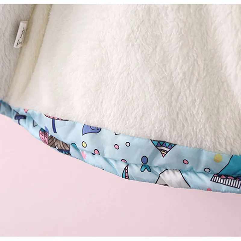 JKP детская одежда осенние и зимние Весенние модели плюс бархат стеганые короткое